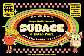 Subace - Retro Font