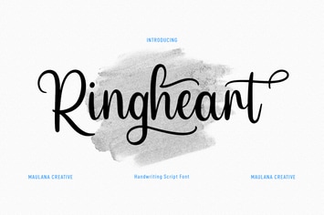 Ringheart Script Font