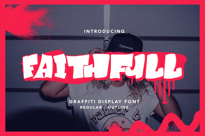 Faithfull - Graffiti Display Font