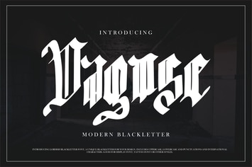 Dagose | Modern Blackletter