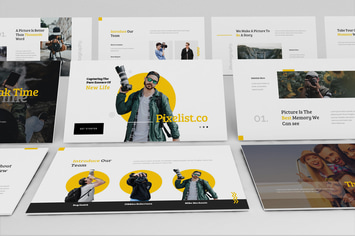 Pixelist - Photography Keynote Template