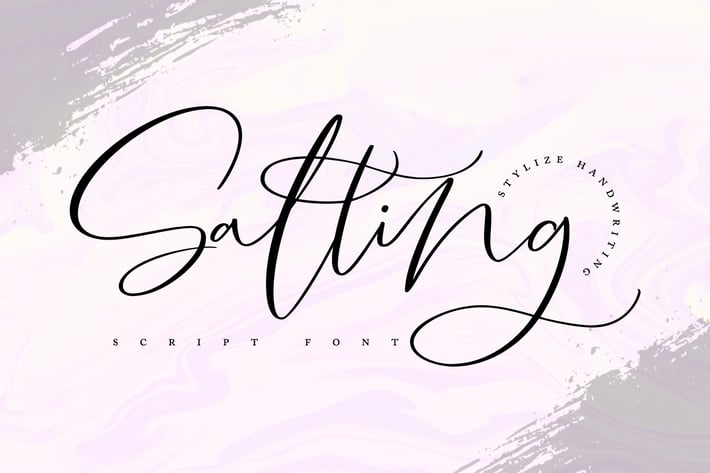 Salting | Handwriting Script Font