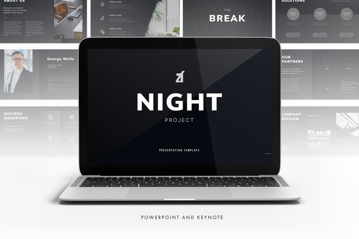 NIGHT - Presentation template