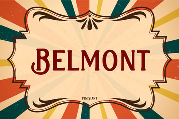 Vintage Font - Belmont