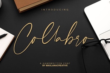 Collabro Signature Font