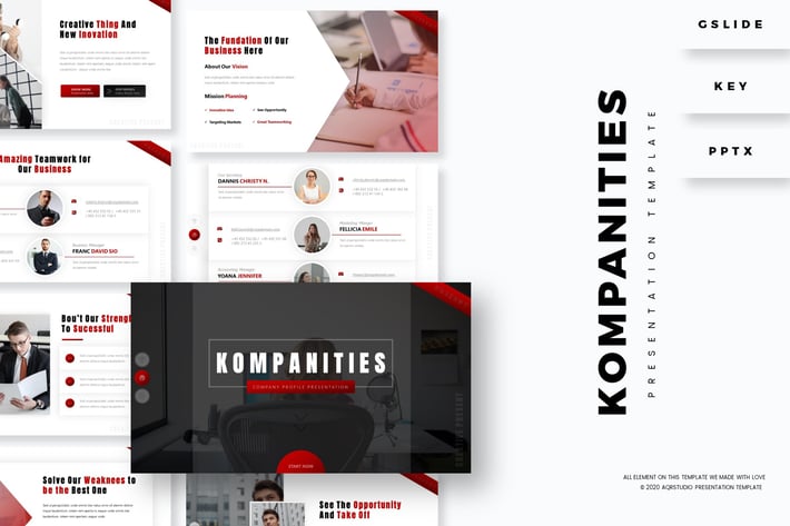 Kompanities - Presentation Template