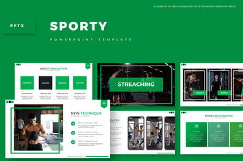 Sporty - Powerpoint Template