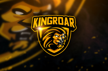 Kingroar - Mascot & Sports Logo
