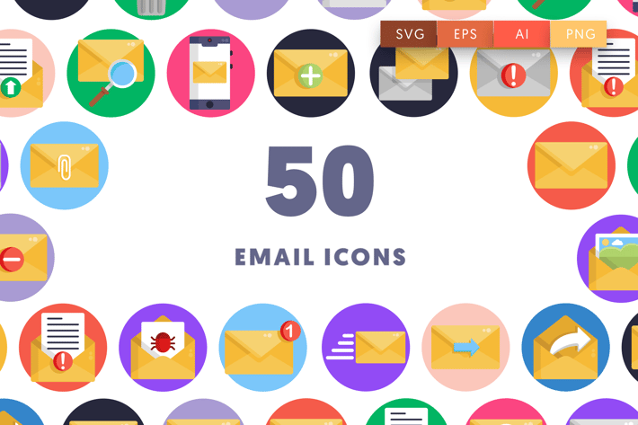 50 Email Icons