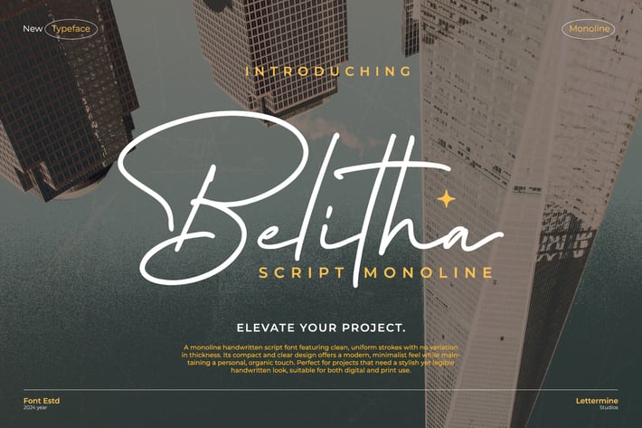 Belitha - Script Handwritten
