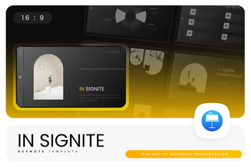 In Signite – Minimalist Keynote Template