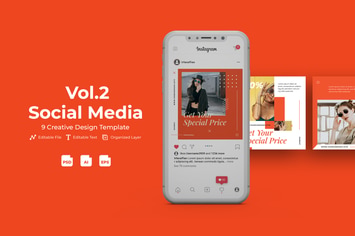 Sandey - Social Media Kit Vol. 2