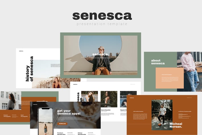Senesca Powerpoint Template