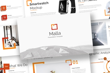 Malla - Powerpoint Template