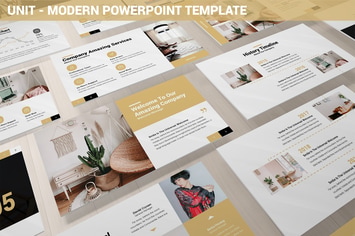 Unit - Modern Powerpoint Template