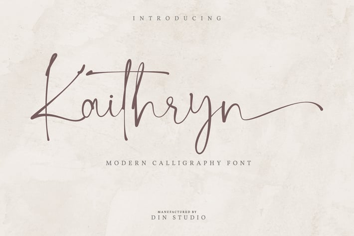 Kaithryn-Modern Calligraphy Font