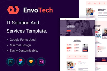 EnvoTech - IT Solution and Services Template