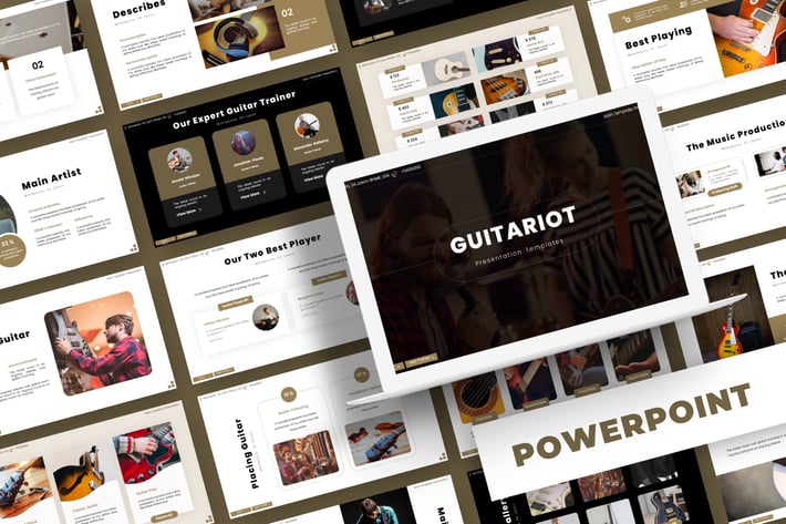 Guitariot - Powerpoint Template