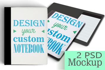 Personalized NoteBook Mockup/DIY