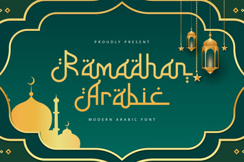 Ramadhan Arabic – A Modern Arabic Font