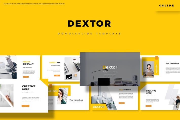 Dextor - Google Slide Template