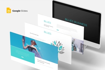 Blues - Google Slides Template