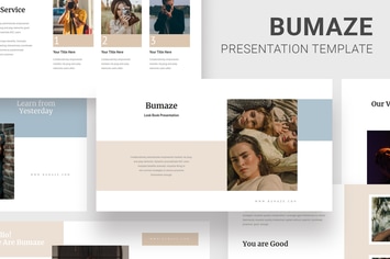 Bumaze - Photography Pitch Deck Powerpoint