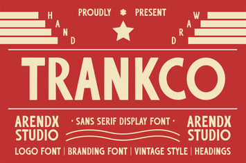 Trankco - Display Font