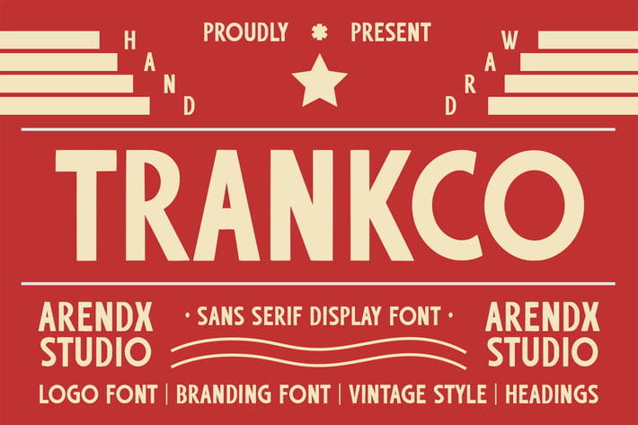 Trankco - Display Font