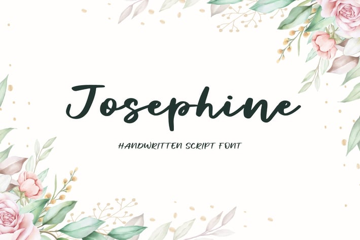 Josephine - Classy Luxury Handwritten Script Font