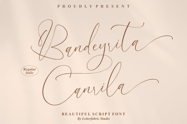 Bandeyrita Canrila Font
