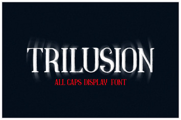Trilusion Typeface