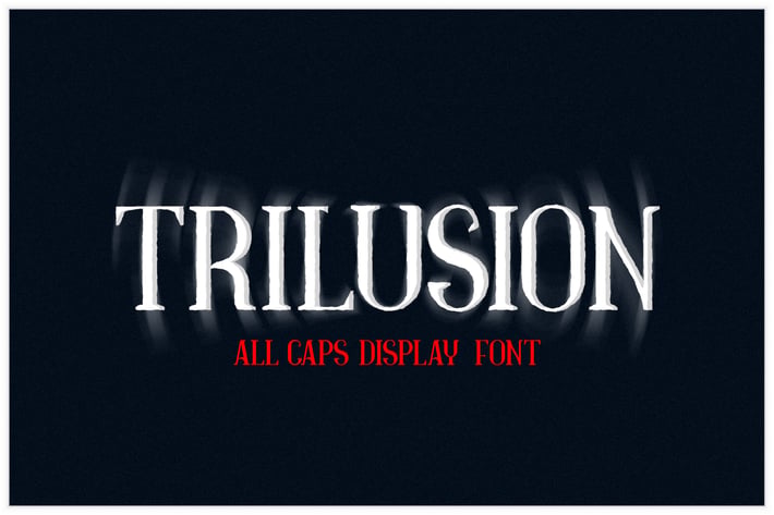Trilusion Typeface