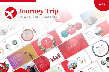  Journey Trip PowerPoint Template