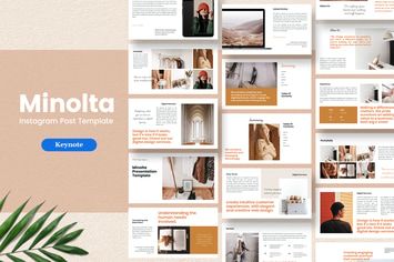 Minolta - Presentation Template Keynote