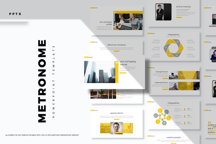 Metronome - Powerpoint Template
