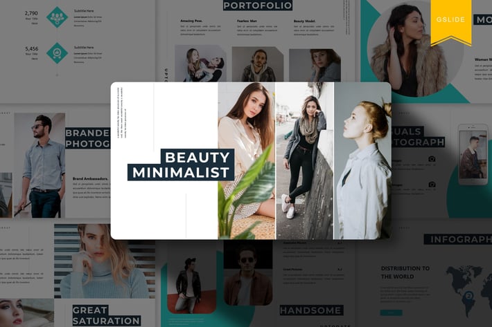 Beauty Minimalist | Google Slides Template