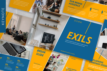 Exils - Business Keynote Template