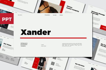 Xander Powerpoint Template