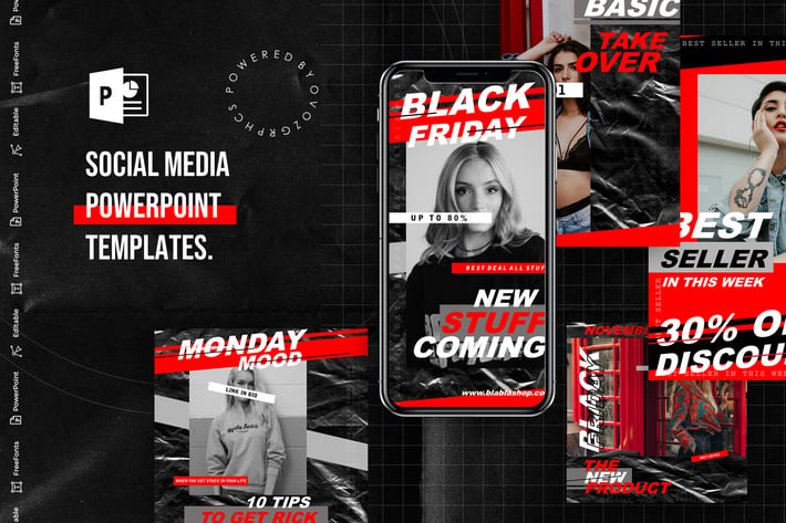 Social Media PowerPoint Template