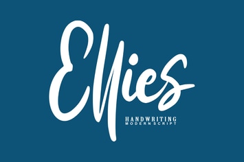Ellies | Handwriting Modern Script 
