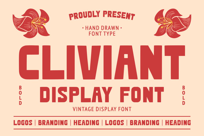 Cliviant - Display Font