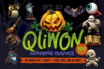 QLIWON – Halloween Graphic Pack Vol.3