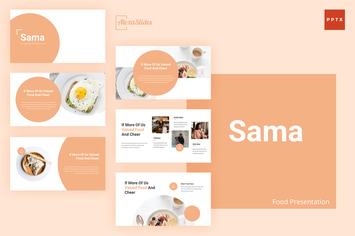 Sama - Food Powerpoint Presentation Template