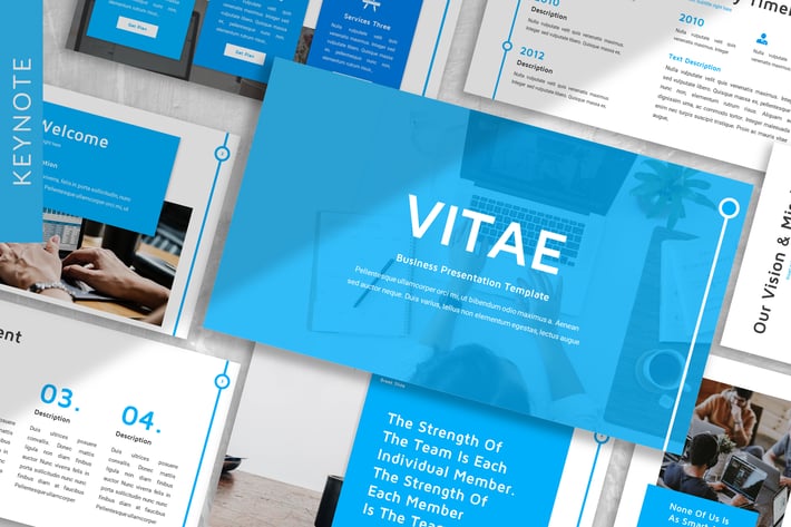 Vitae - Business Keynote Template