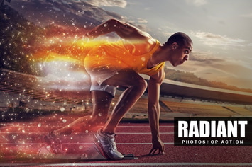 Radiant Photoshop Action