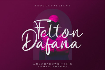 Felton Dafana_brush font
