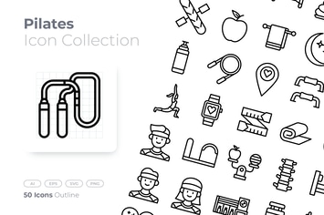 Pilates Outline Icon