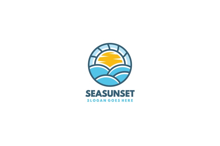 Sea Sunset Logo