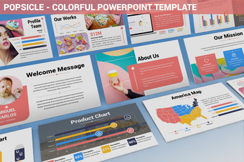 Popsicle - Colorful Powerpoint Template
